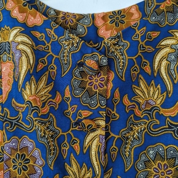 Vintage Les Créations Lisa Sleeveless Floral Dress - Montreal Exclusive Size 6 - Picture 2 of 9